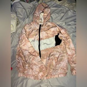 Pink windbreaker